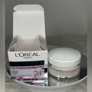 L'Oréal Paris Triple Active Multi-Protection Day Moisturizer, New in Box